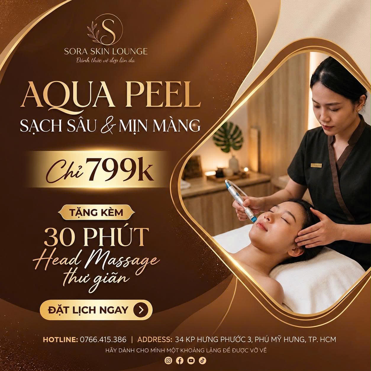 Sora Skin Lounge Aqua Peel 深層清潔護理